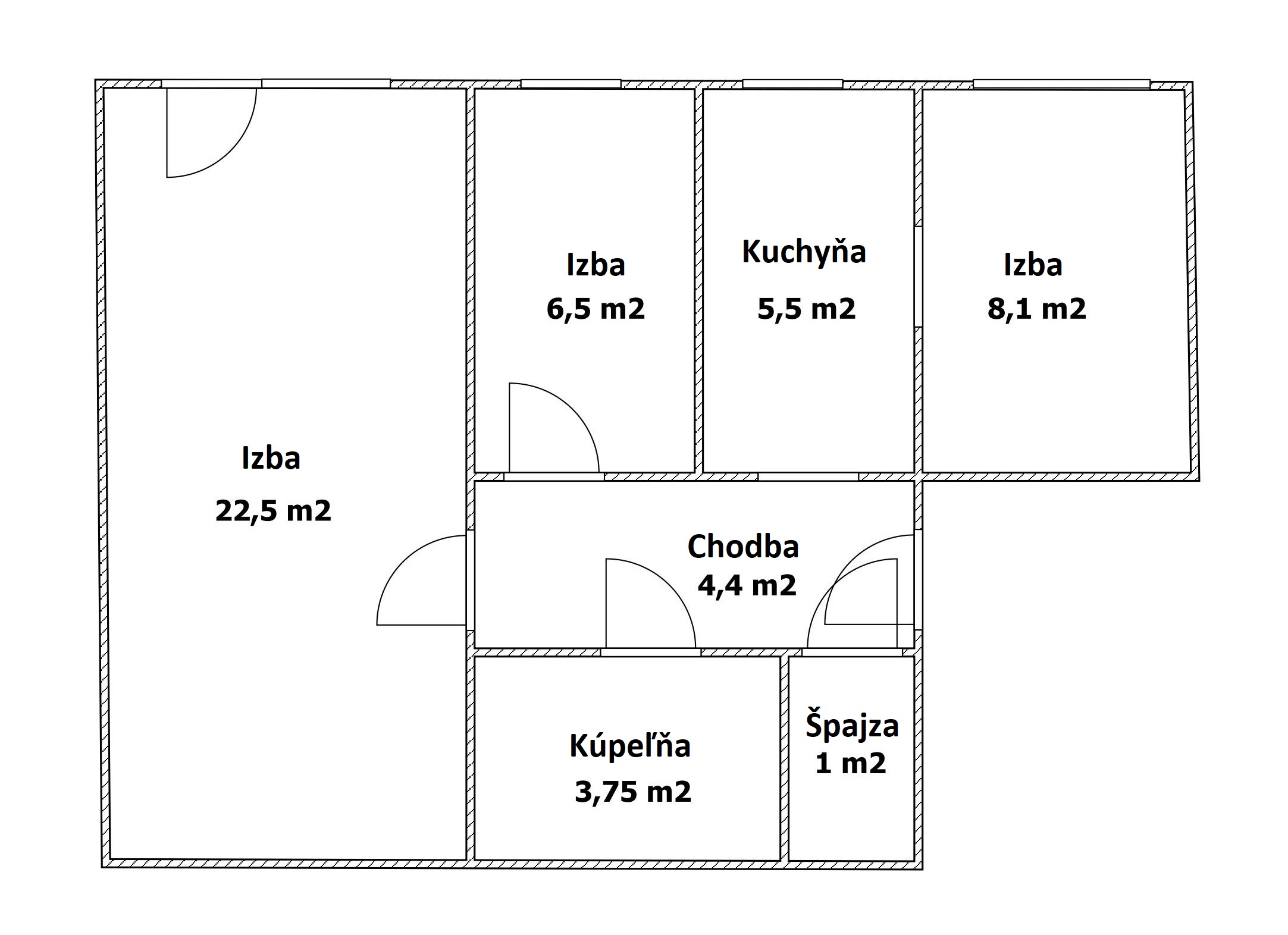Miskolc – Na perdaj 3 izbový byt s rozlohou 51 m2
