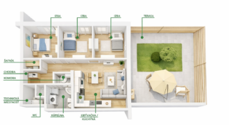 Nové byty v obci Somotor